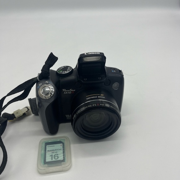 Canon Powershot SX10IS 10MP Digital Camera with 20x Optical Stabilized Zoom - Picture 10 of 10